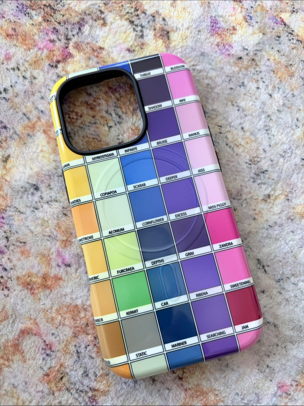 Apple iPhone 16Pro Stringberry Multicolor Phone Case